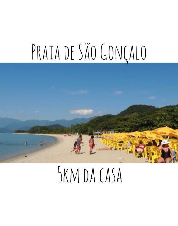 Linda Casa Em Parati Exterior foto